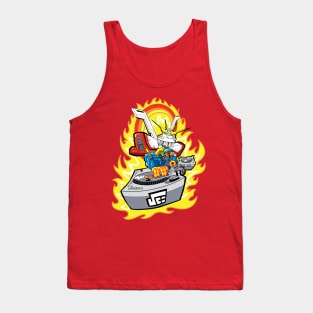 Burning Finger Turntablist Tank Top